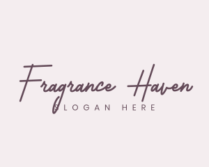 Cursive Feminine Fashion  logo design