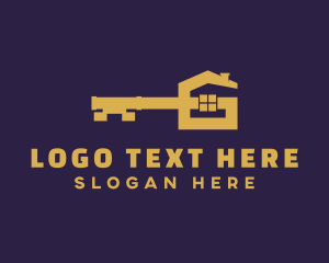 Mortgage - Golden Key Realty logo design