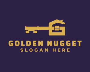 Golden Key Realty logo design