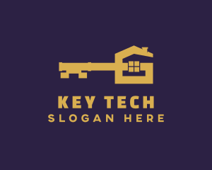 Golden Key Realty logo design