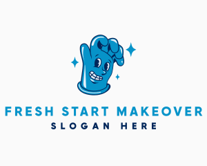 Clean Glove Housekeeping logo design