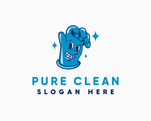 Clean Glove Housekeeping logo design