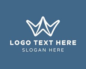 Regal - Generic Crown Letter W logo design