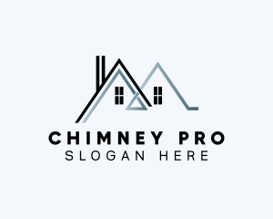 Chimney - Roof Chimney Property logo design