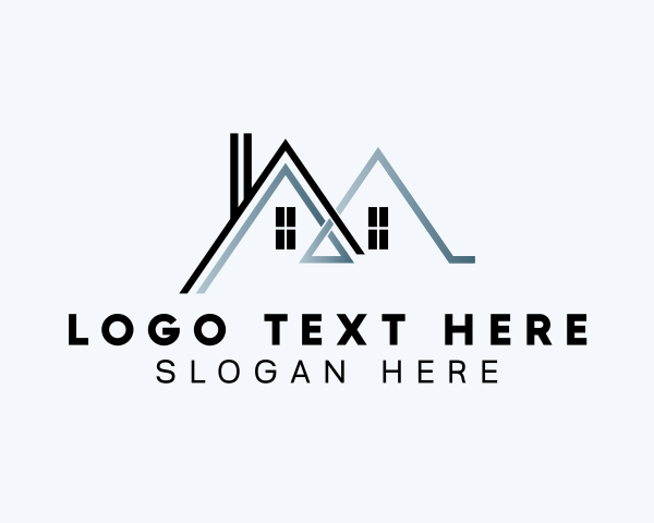 Housing - Roof Chimney Property logo design