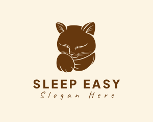 Pet Cat Animal logo design