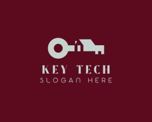 House Apartment Key logo design