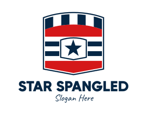 US American Shield logo design