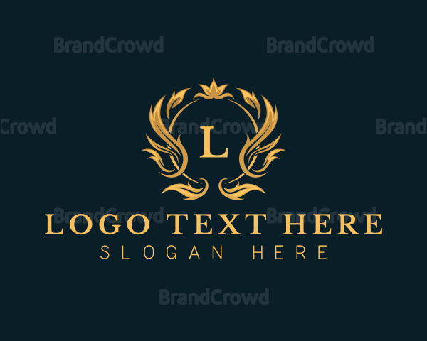 Luxury Fashion Floral Logo