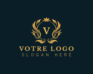 Luxury Fashion Floral Logo
