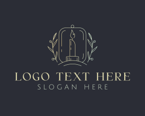 Interior Designer - Scented Candle Home Decor logo design