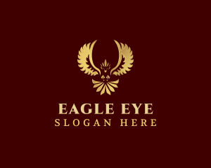 Eagle Phoenix Wing logo design