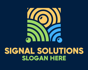 Signal - Wifi Signal Network logo design