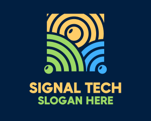 Signal - Wifi Signal Network logo design