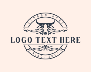 Texas - Western Bull Rodeo logo design