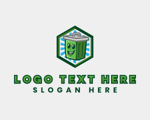 Maintenance - Garbage Bin Recycle logo design