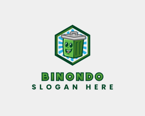 Garbage Bin - Garbage Bin Recycle logo design