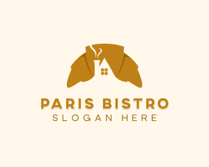 Homemade Croissant Bread Bakery logo design