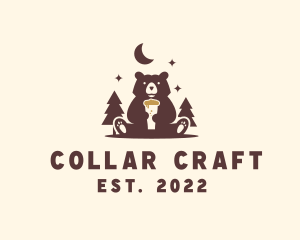 Bear Forest Beer logo design