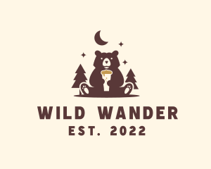 Bear Forest Beer logo design