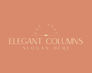 Elegant Business Brand logo design