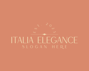 Elegant Business Brand logo design