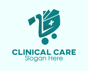 Medical Supplies Shopping  logo design