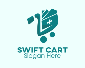 Medical Supplies Shopping  logo design