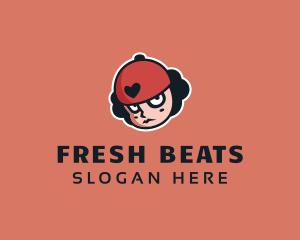 Hiphop - Tough Hiphop Woman logo design