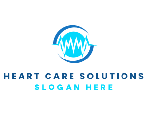 Medical Pulse Rate logo design