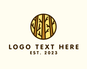 Dry Season - Autumn Forest Season logo design