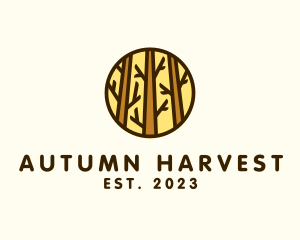 Autumn Forest Season  logo design