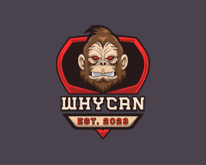 Gorilla Monkey Gaming Logo