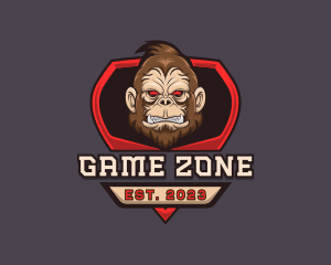 Gorilla Monkey Gaming logo design