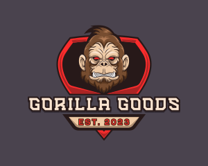 Gorilla Monkey Gaming logo design