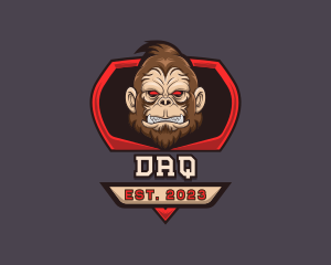 Animal - Gorilla Monkey Gaming logo design