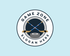 Sports Hockey Game logo design