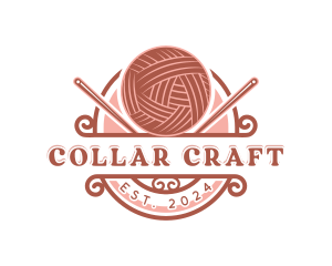 Yarn Crochet Knitting logo design