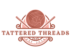 Yarn Crochet Knitting logo design