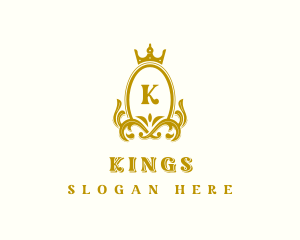 Luxury Crown Crest logo design