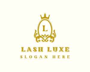 Luxury Crown Crest logo design