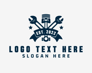 Industrial - Industrial Piston Wrench Tools logo design
