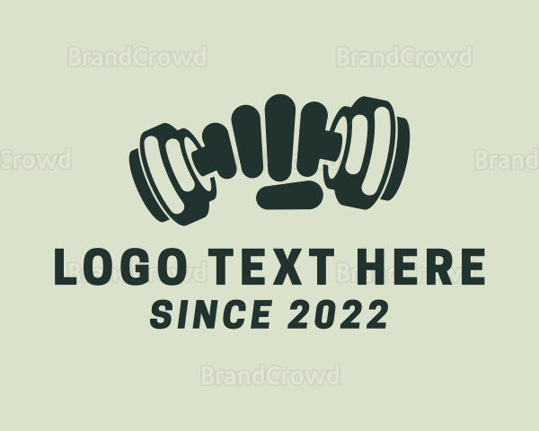 Barbell Hand Exercise Logo