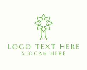 Healthy - Nature Support Community logo design