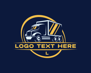 Mover - Logistics Mover Truck logo design