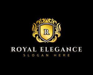 Royal Crest Shield logo design