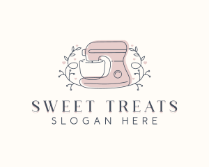 Baking Confectionery Mixer logo design