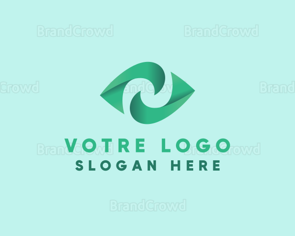 Eco Leaf Plant Logo