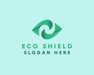 Eco Leaf Plant logo design