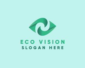 Eco Leaf Plant logo design